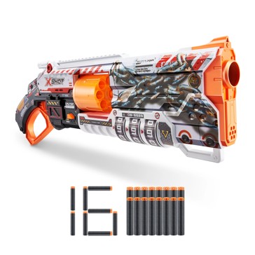 X-Shot Skins Lock Blaster (16 Darts) by ZURU