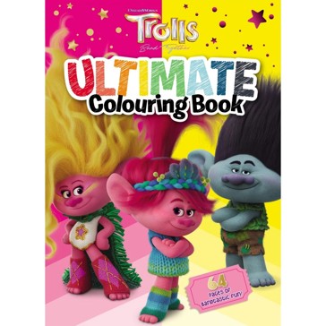 Trolls Band Together: Ultimate Colouring Book