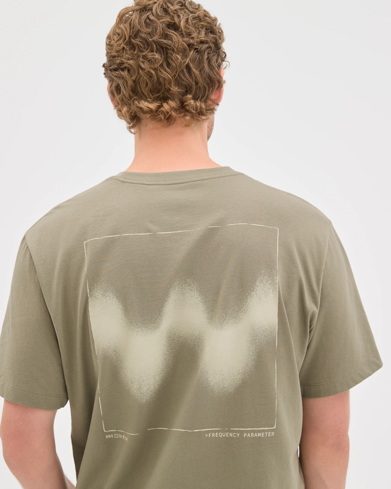 Australian Cotton Print T-Shirt - Khaki 6 of 6
