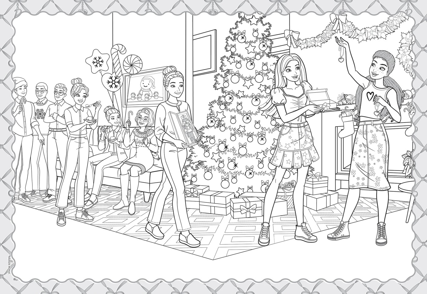 Barbie in the Nutcracker: Gem Art Colouring Book 2 of 4