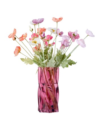 Anko Port Twist Glass Vase