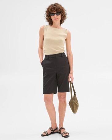 Tailored Slim Shorts - Preview