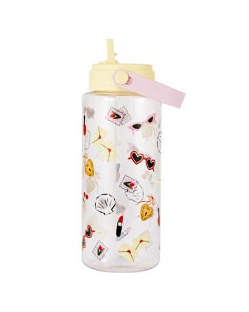Anko 1L Drink Bottle with Handle - Summer Vacay