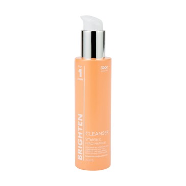 Step 1 AM/PM Brighten Cleanser 150ml, Vitamin C and Niacinamide - OXX Skincare