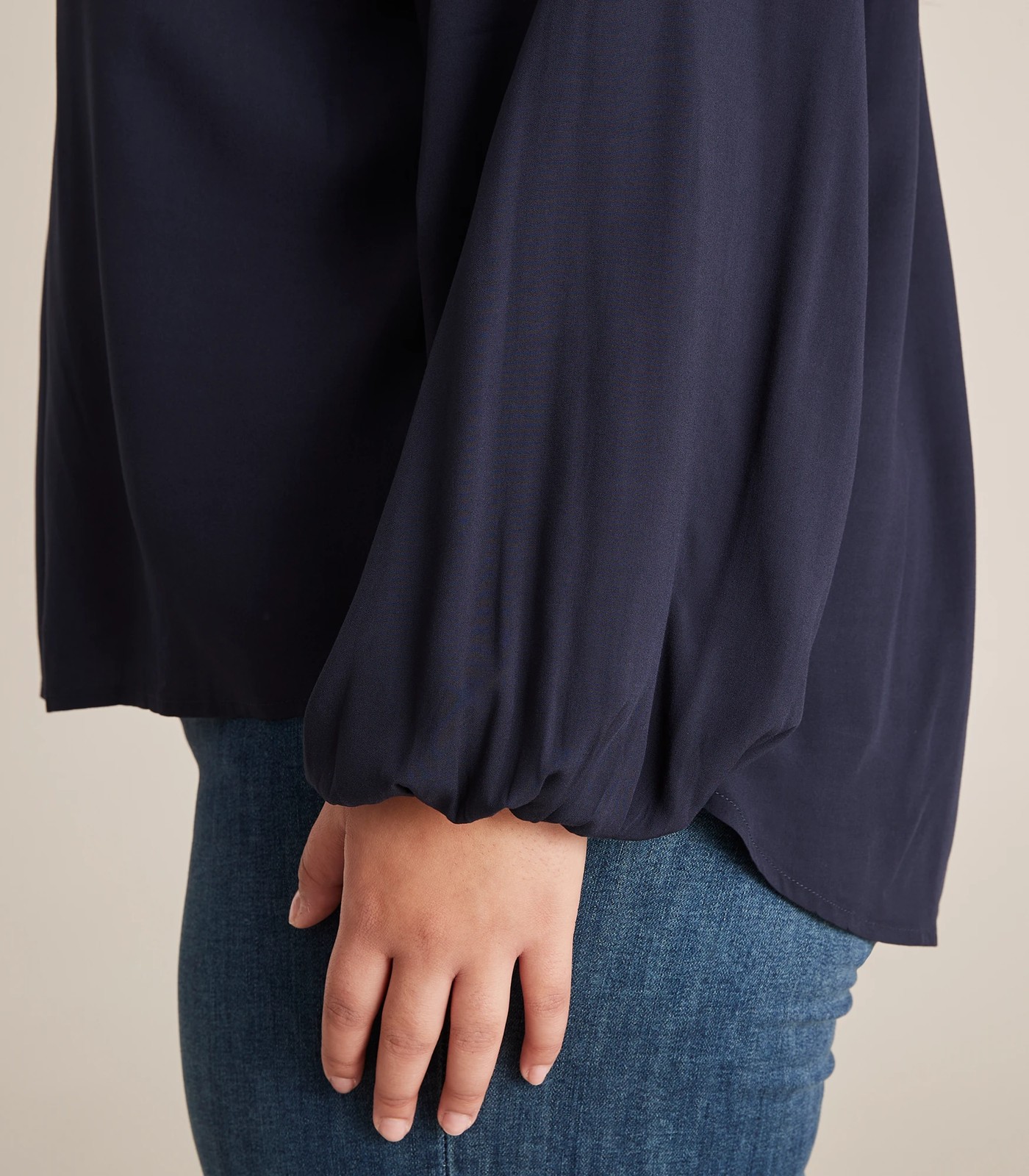 Curve Shirring Detail Blouse 5 of 6