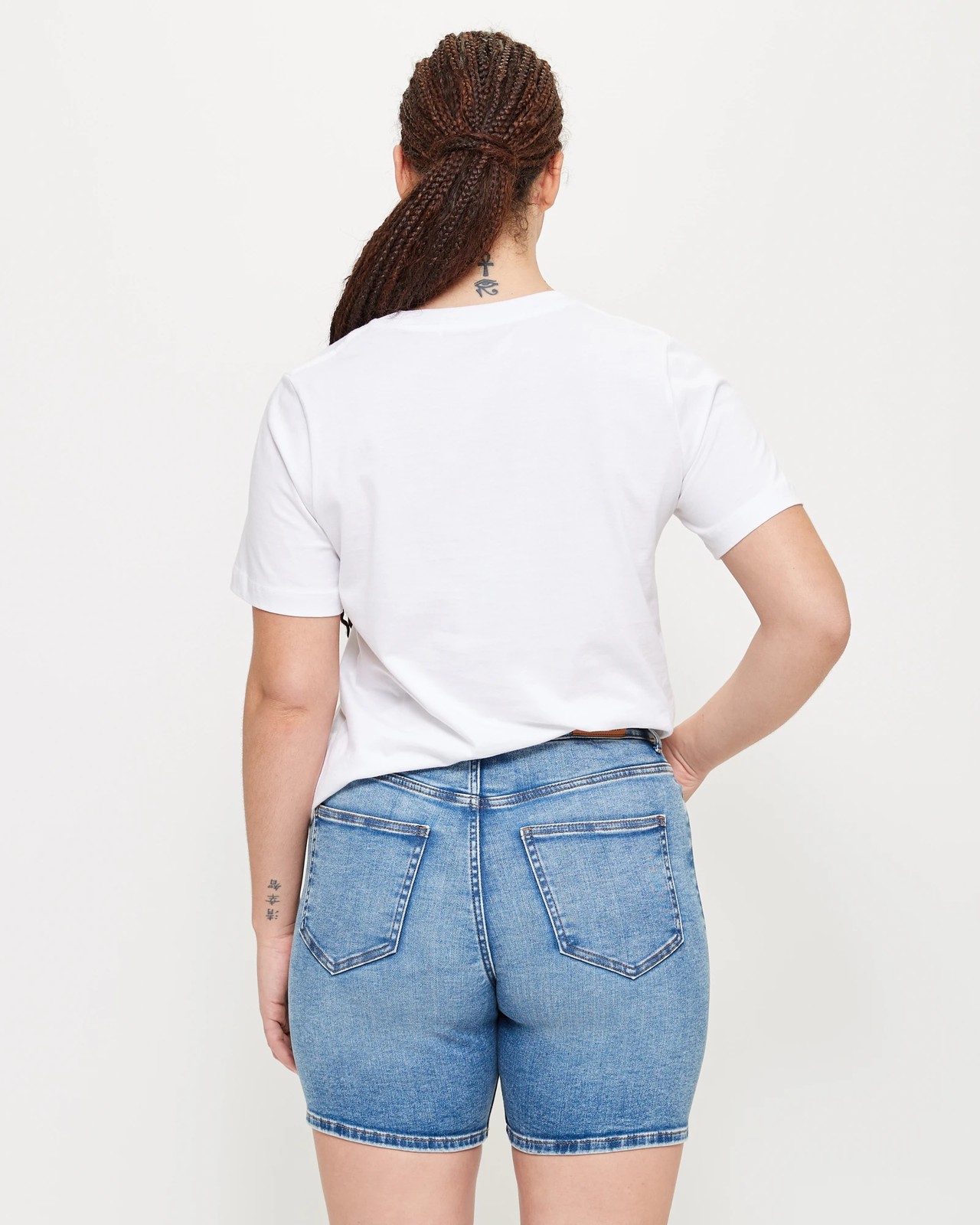 Bermuda Denim Shorts - Shape Your Body 4 of 6