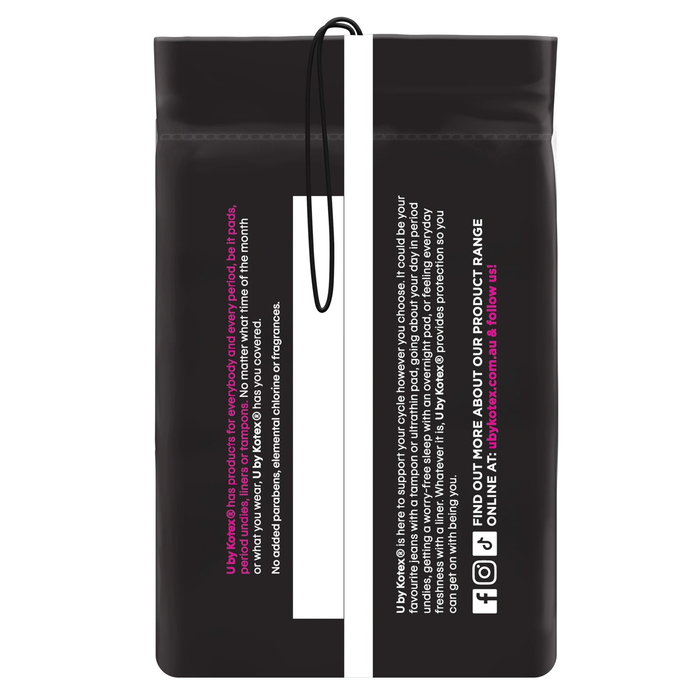 U by Kotex 12 Pack Ultrathin Super Pads with Wings 4 of 5