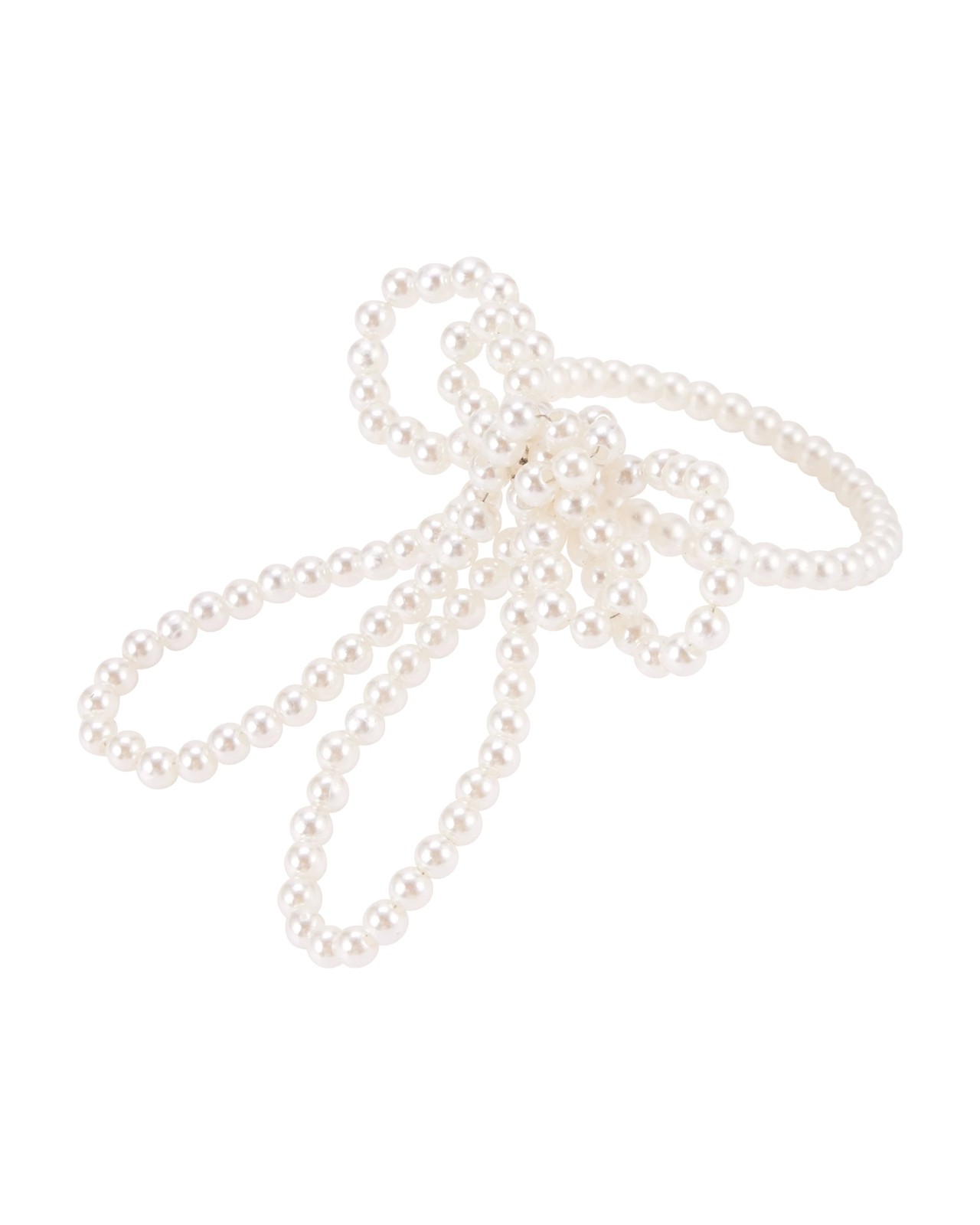 Anko 4 Pack Faux Pearl Bow Napkin Rings 2 of 5