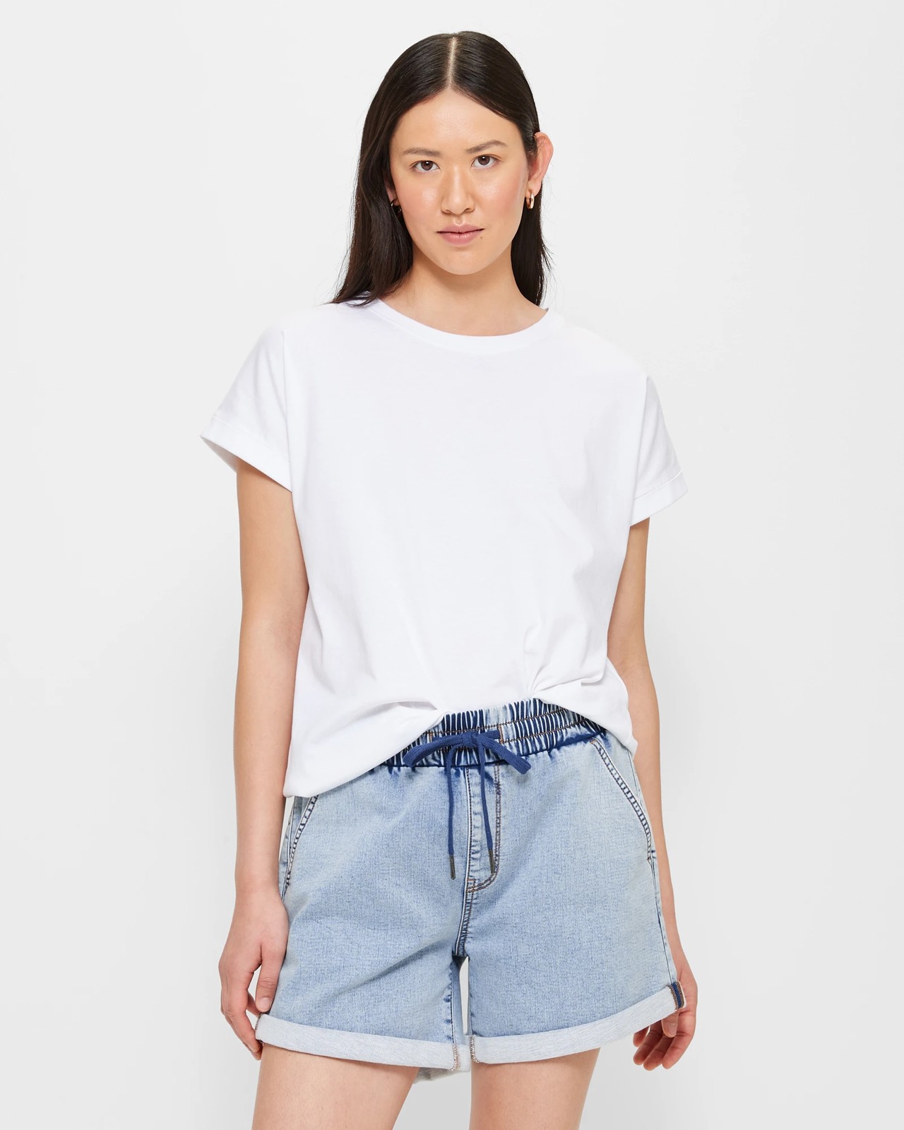 Wonder Denim Jogger Shorts | Target Australia