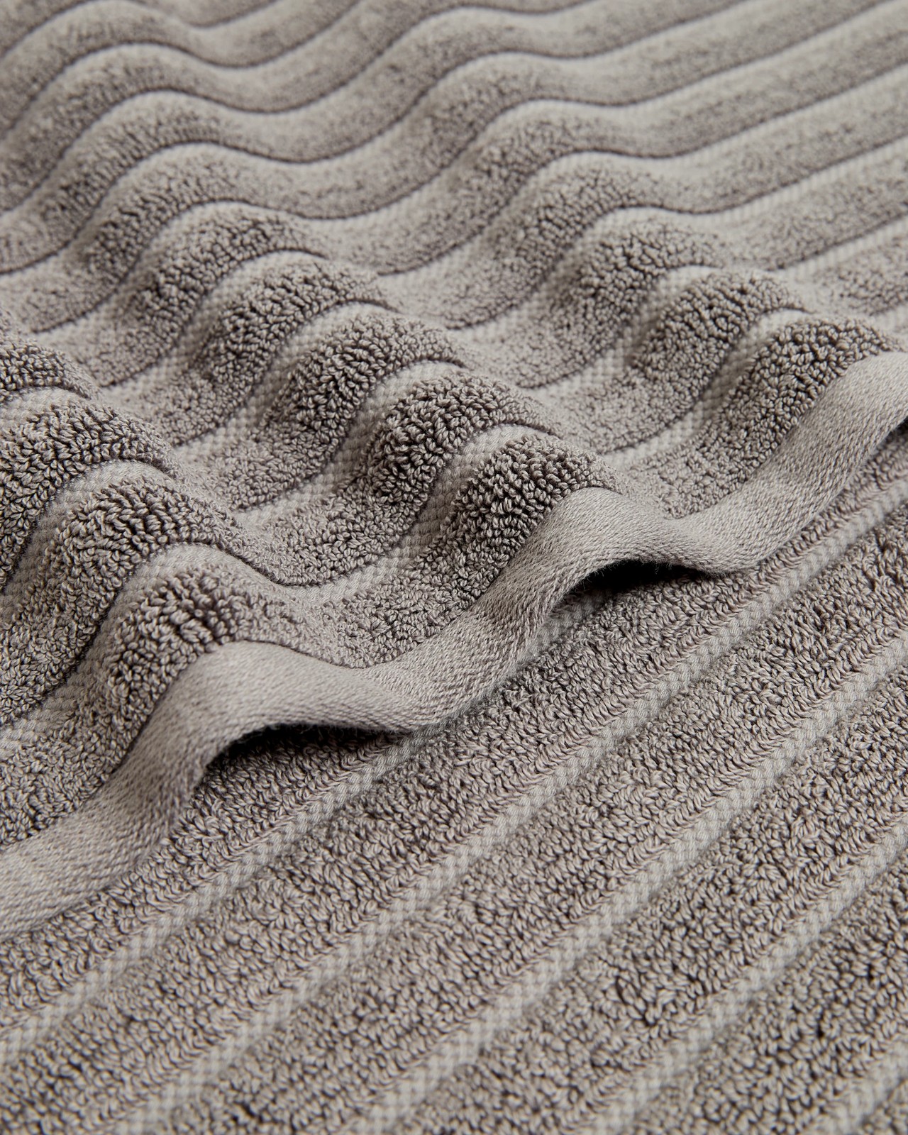 Luxury Egyptian Cotton Bath Mat - Grey 3 of 3
