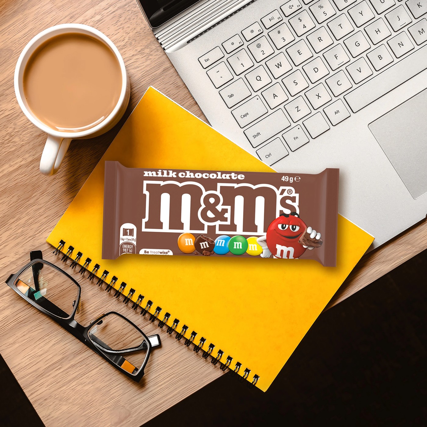 M&M's Milk Chocolate Singles Bag 5 of 6