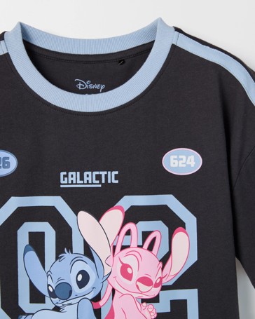 Disney Lilo & Stitch License Australian Cotton Sporty T-Shirt