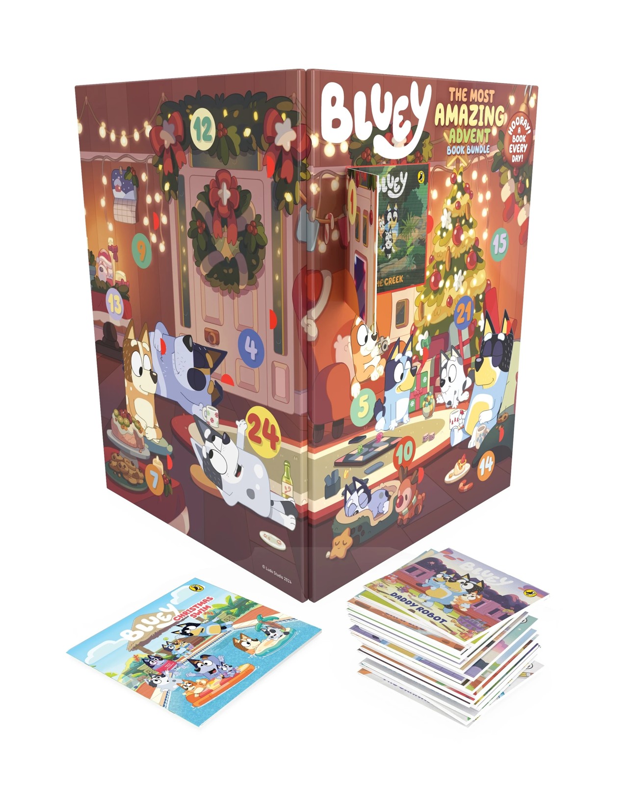 Bluey The Most Amazing Advent Book Bundle 2 of 5