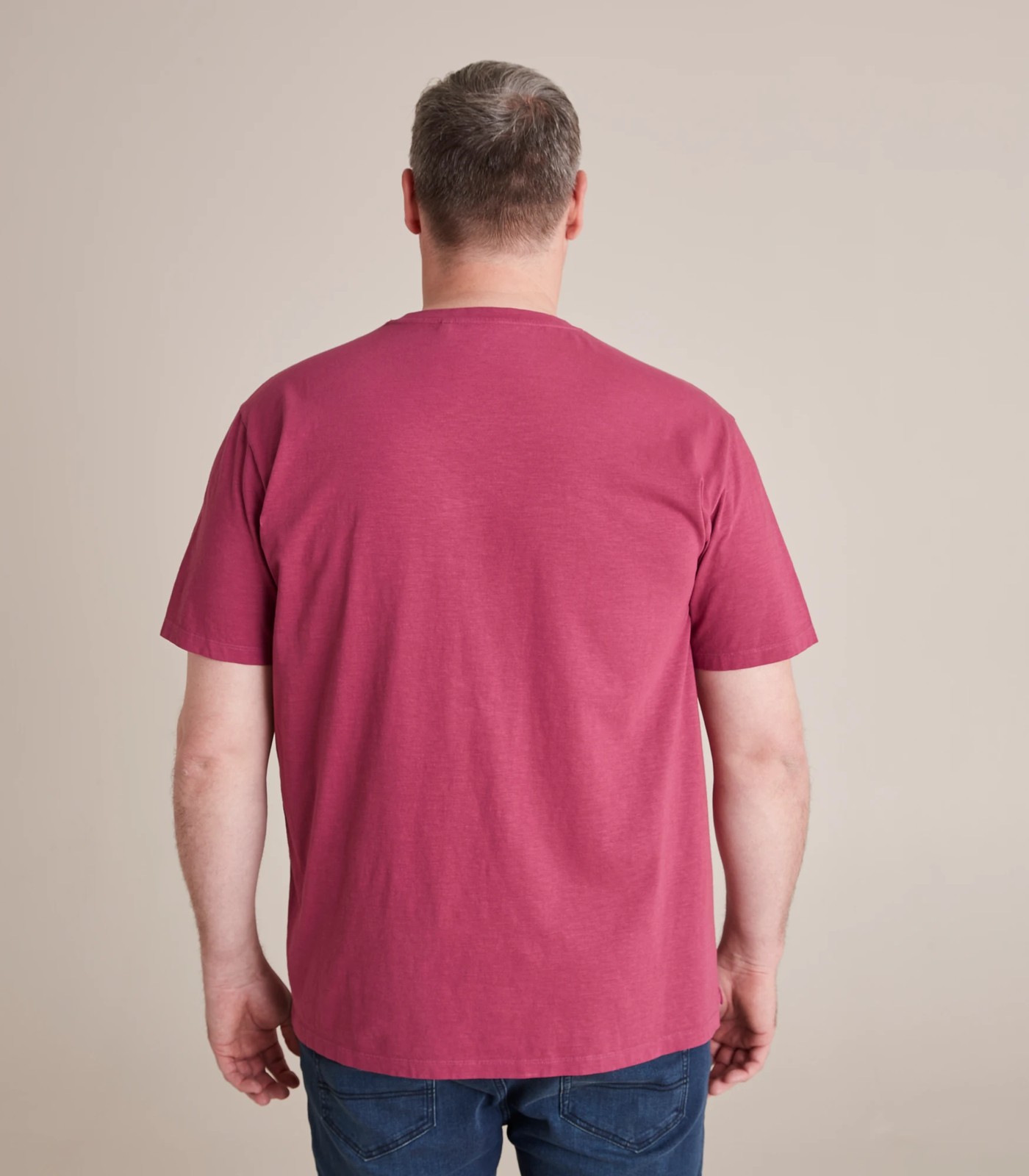 Man Plus Garment Dyed Stripe Graphic T-Shirt 6 of 6