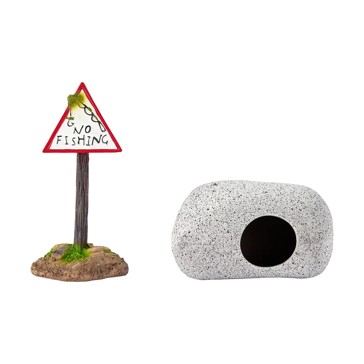 Aquarium Ornaments  2 Pack - Anko