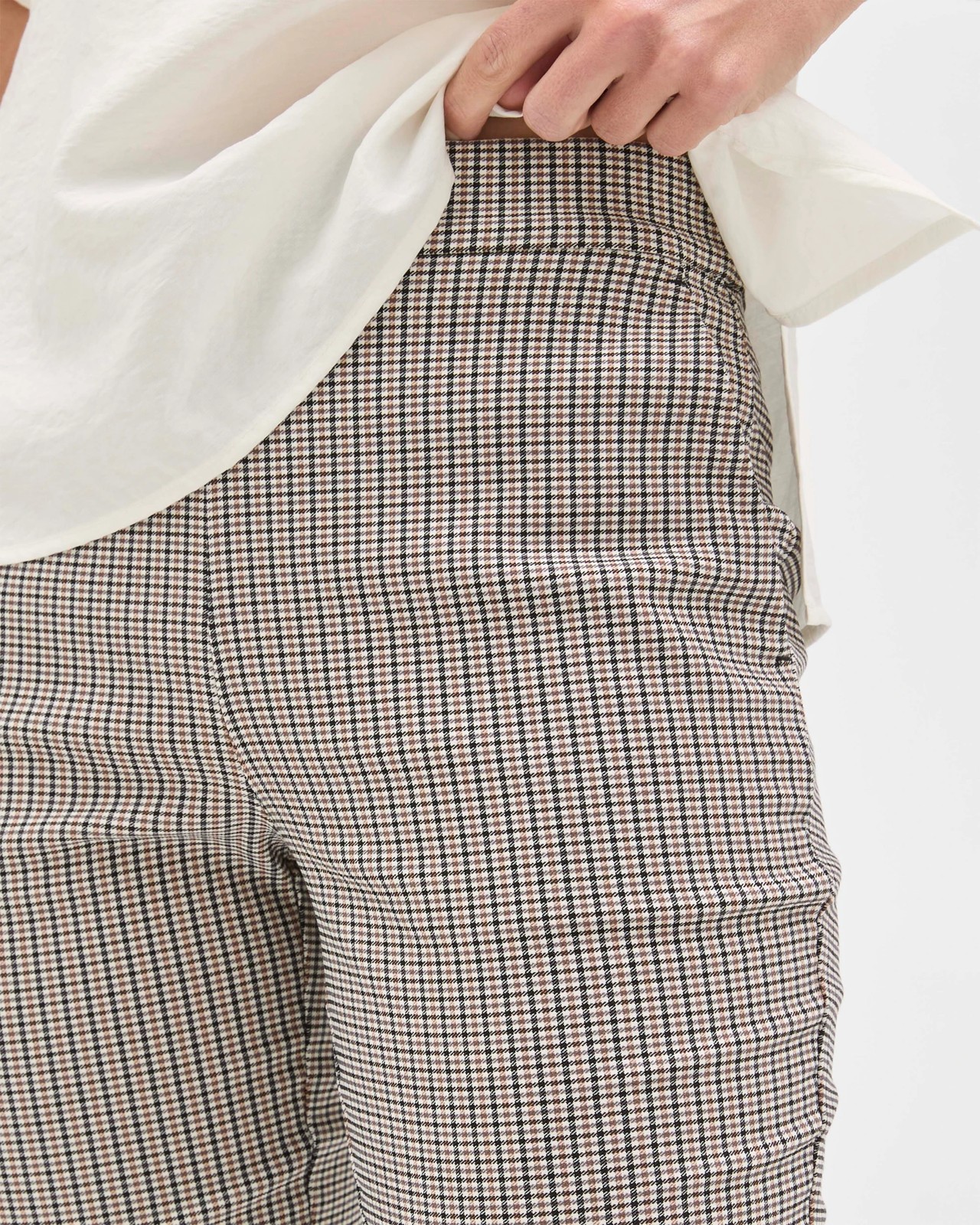 Carrie Ankle Length Skinny Bengaline Pants - Preview 5 of 5