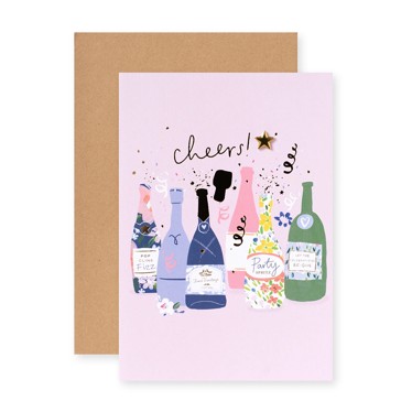 Connections from Hallmark Birthday Card - Cheers