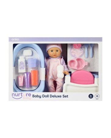 15 Piece Baby Doll Deluxe Set
