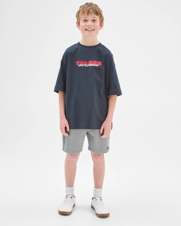 Naruto Oversized Printed T-Shirt