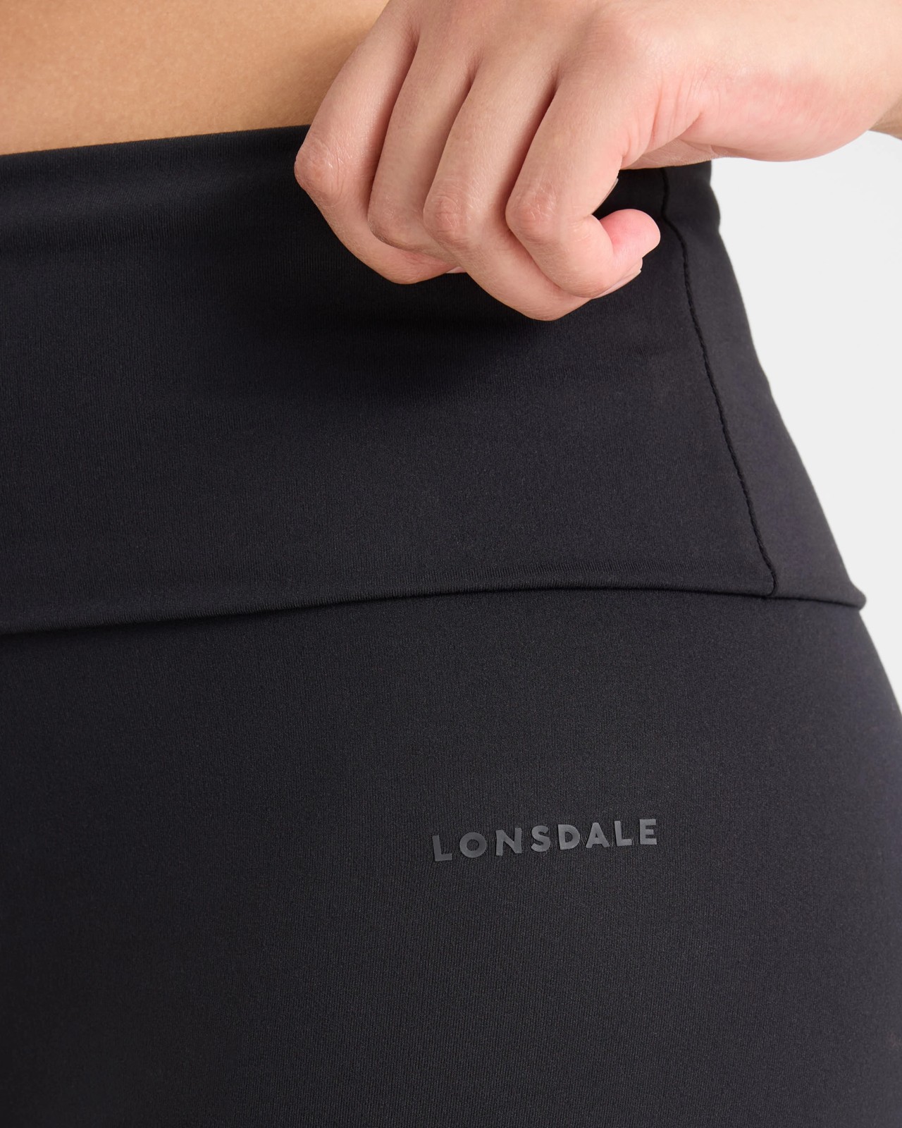 Lonsdale London Define Flare Leggings - Black 3 of 5