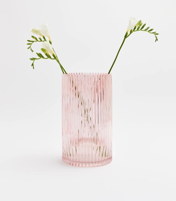 Luie Ribbed Large Vase