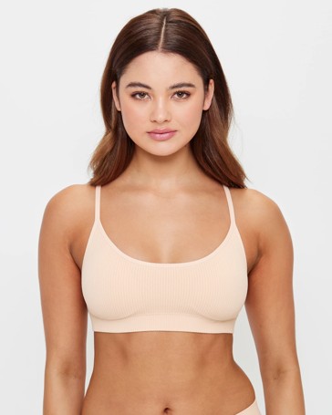 Hestia Women's Contour T-Shirt Bra - Nude - Size 18DD, BIG W