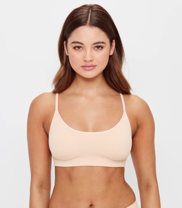 Ribbed Strappy Crop Top - Lily Loves