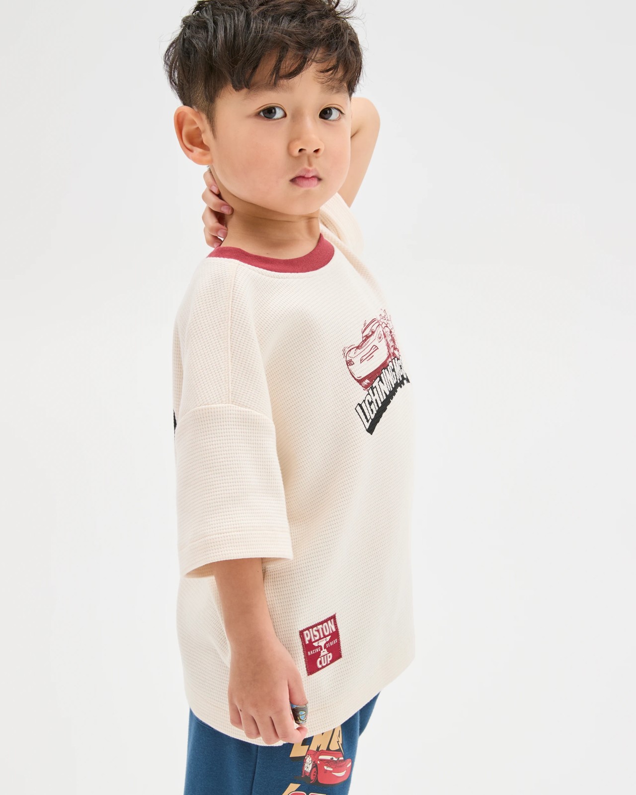 Disney Pixar Cars Australian Cotton Waffle T-Shirt 3 of 5