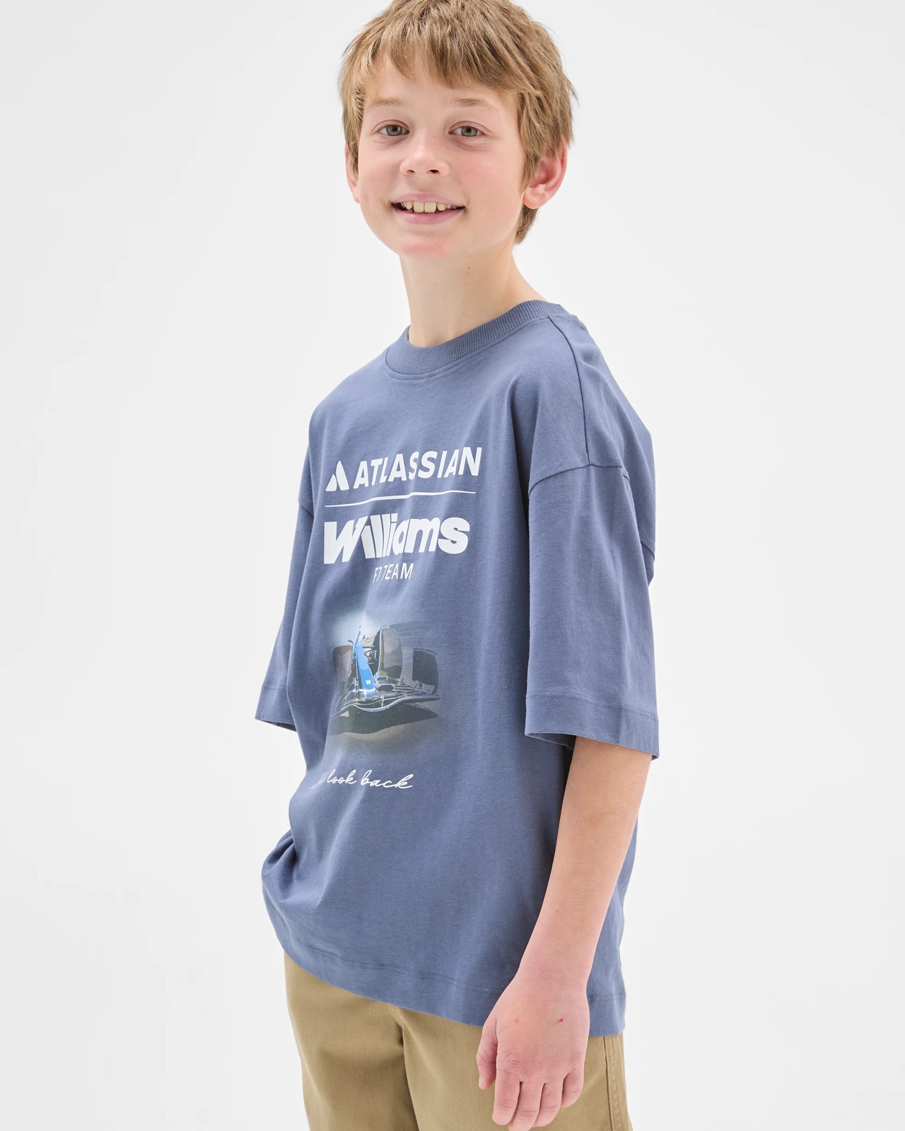 Licensed Williams F1 Australian Cotton Oversized T-Shirt 2 of 6