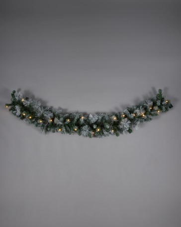 Anko Light Up Flocked Garland