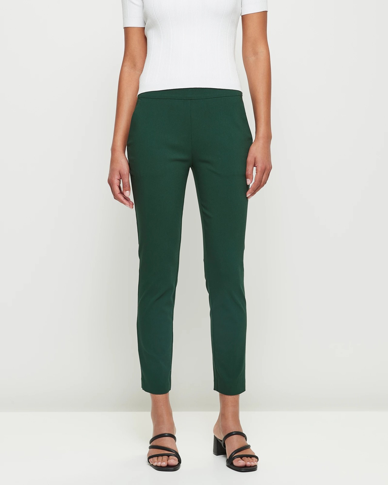 Green sale cigarette pants