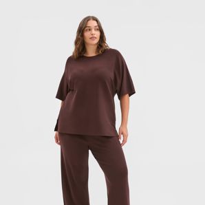 Plus Size Crepe Knit Pants thumbnail 2
