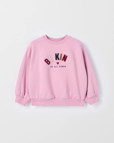 Australian Cotton Blend Long Sleeve Fashion Sweat Top