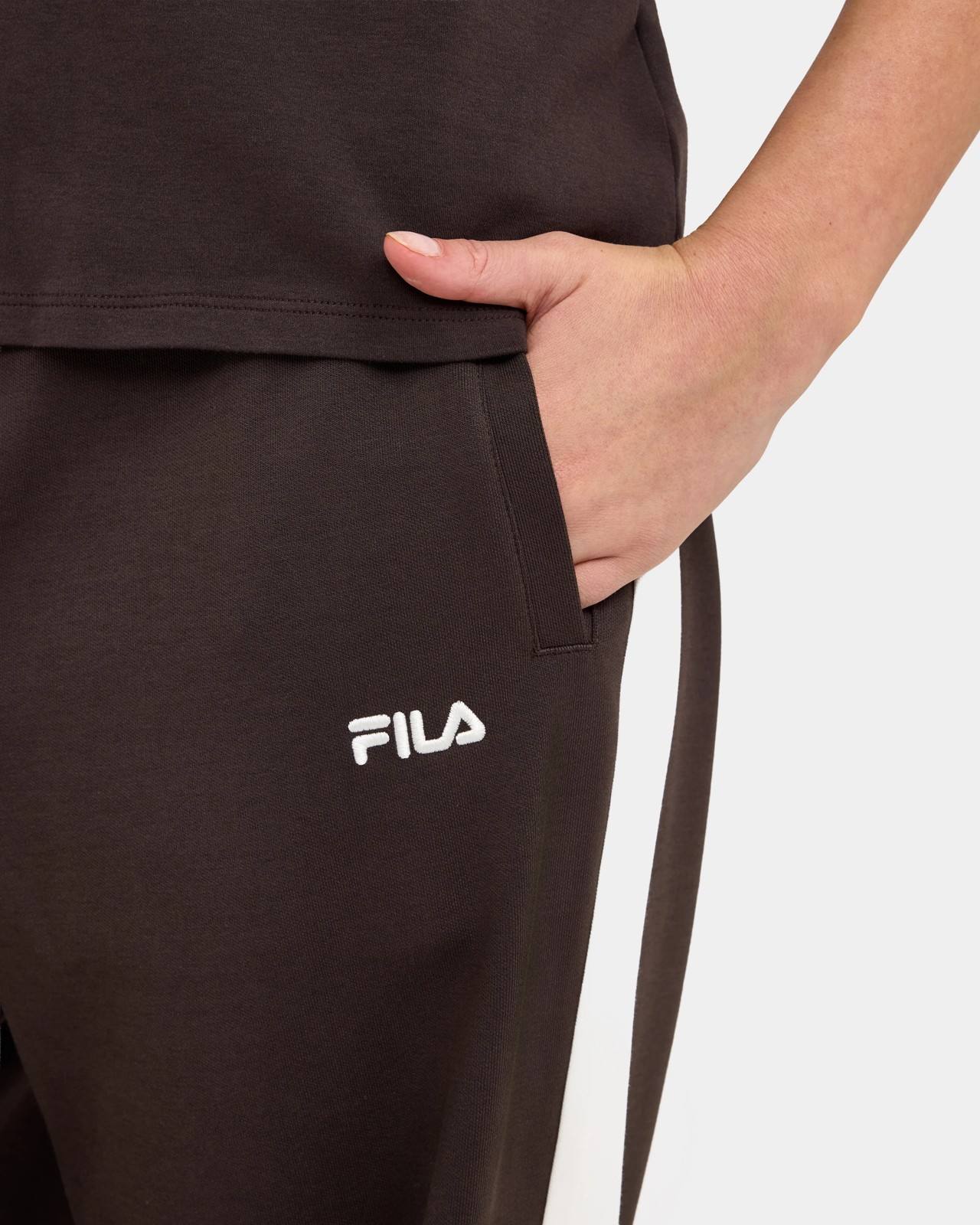 Fila Sylvie Pants - Cocoa 5 of 6