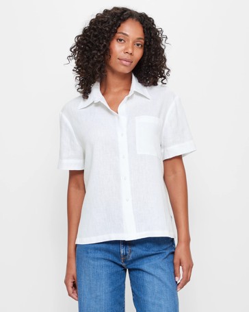 White Cotton Shirt : Target