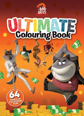 The Bad Guys 2 Ultimate Colouring Book