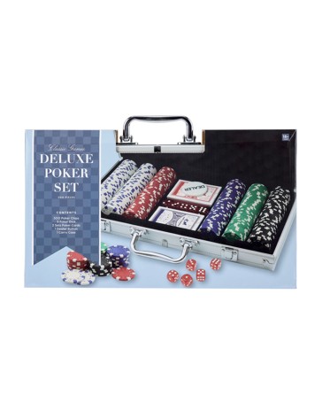 300 Piece Classic Games Deluxe Poker Set