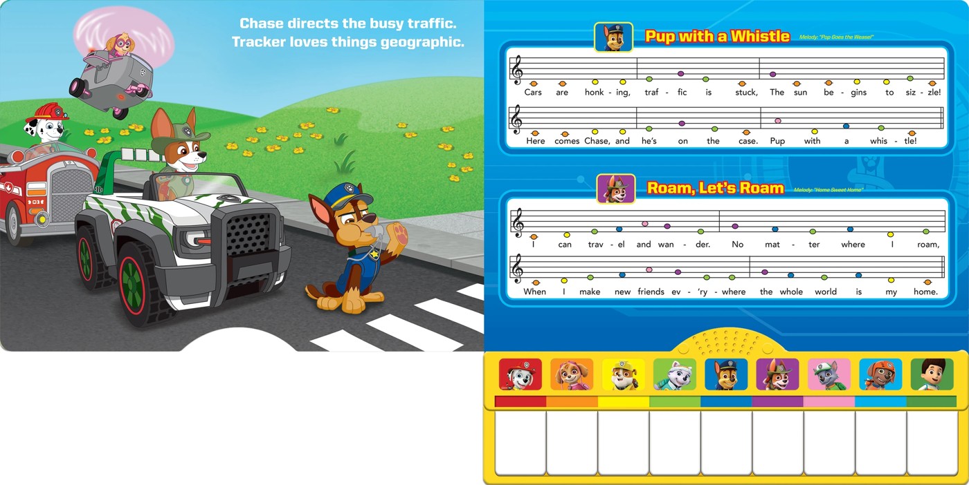Nickelodeon PAW Patrol: Pup-Tastic Songs Sound Book 3 of 5