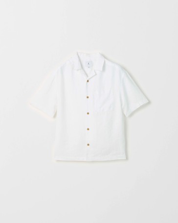 European Linen Short Sleeve Shirt
