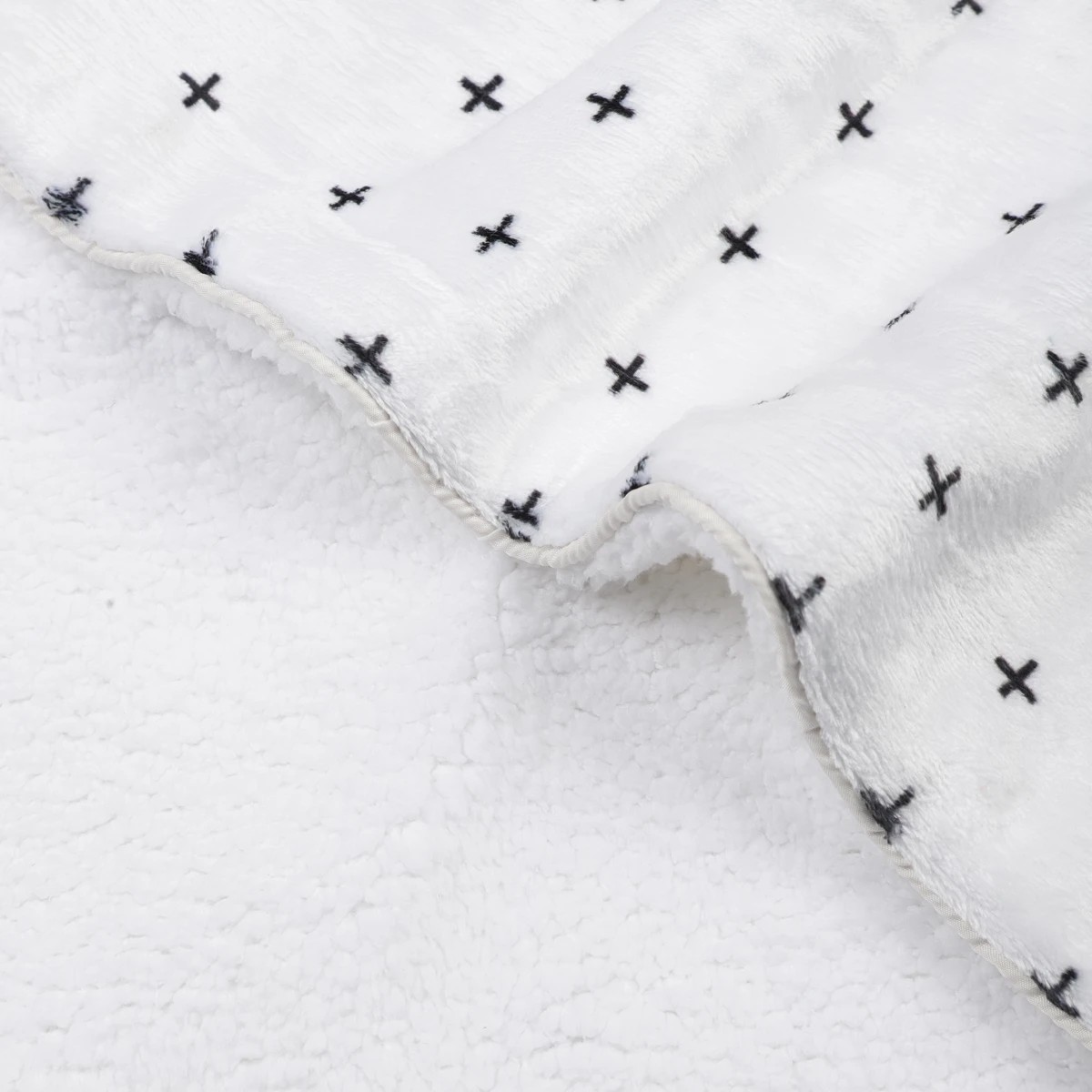 Plush Blanket, Crosses - Anko | Target Australia