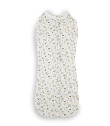 babystudio Rumble Jungle Cotton Easy Swaddle Pouch Small (0-3 months)