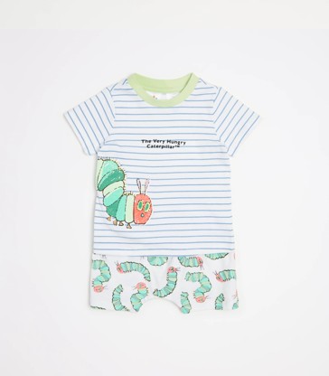 Baby Very Hungry Caterpillar Cotton Pyjama Set