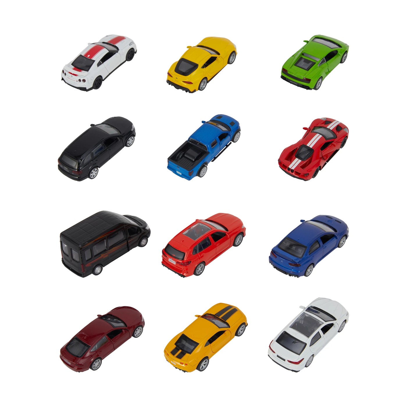 Metal Speed Zone (MSZ) Die Cast Metal Street Series Scale Model Car - Assorted 5 of 6