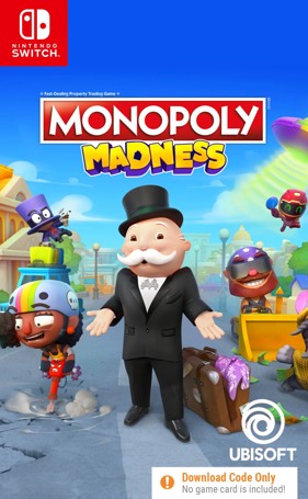 Monopoly Madness (Code in Box) - Nintendo Switch