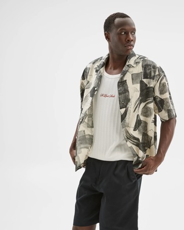 Australian Cotton Rich Party Shirt - Commons