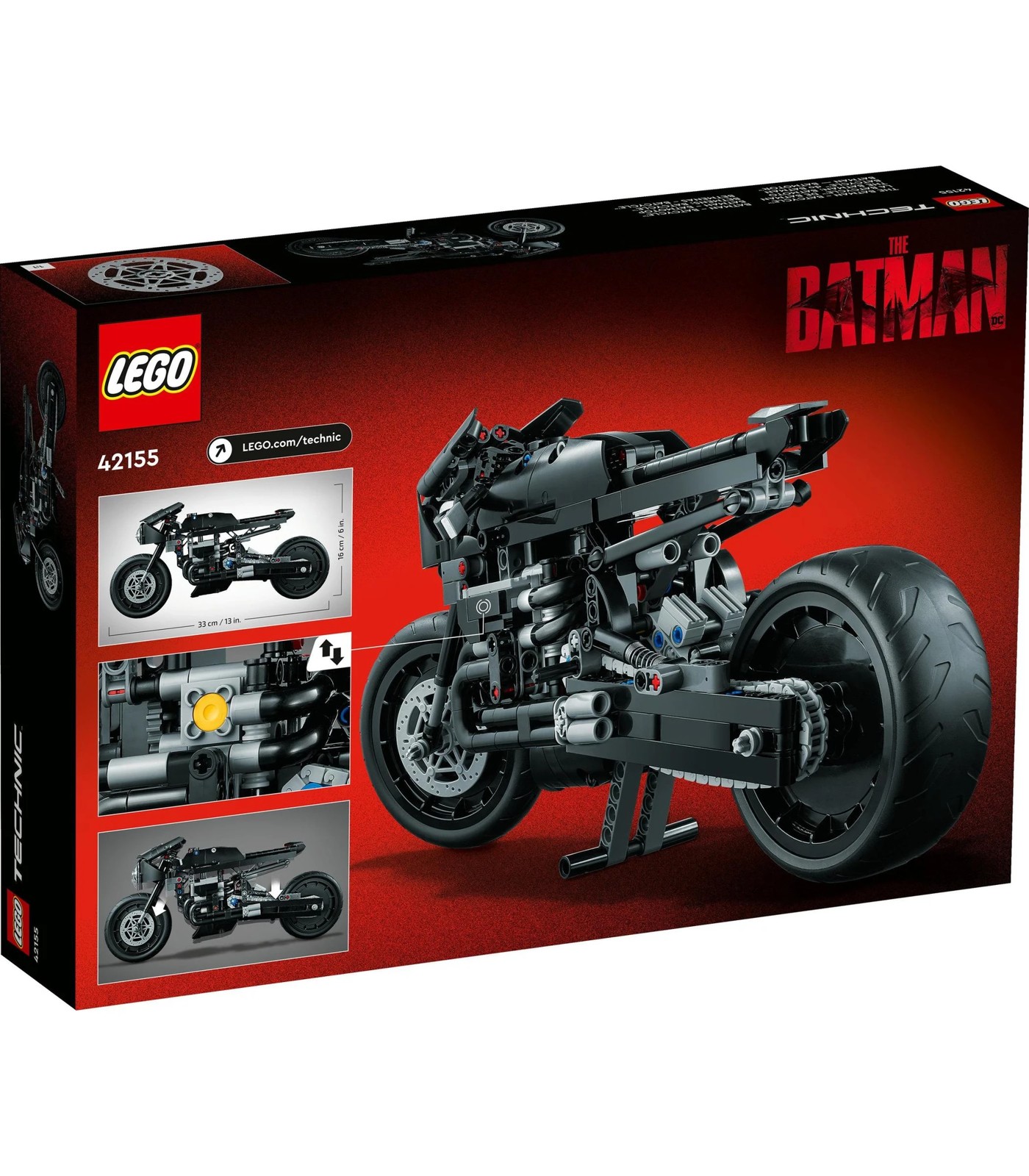 LEGO Technic THE BATMAN BATCYCLE 42155 Target Australia