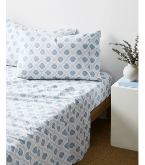 Pippa Shell Australian Cotton Sheet Set