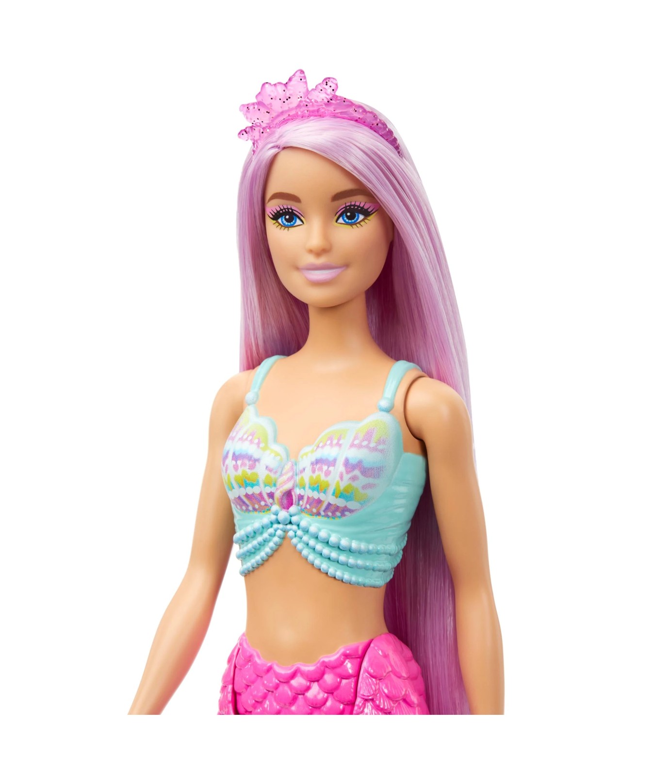 Mattel Barbie Mermaid Doll With 18Cm-Long Fantasy Hair & Accessories 3 of 6