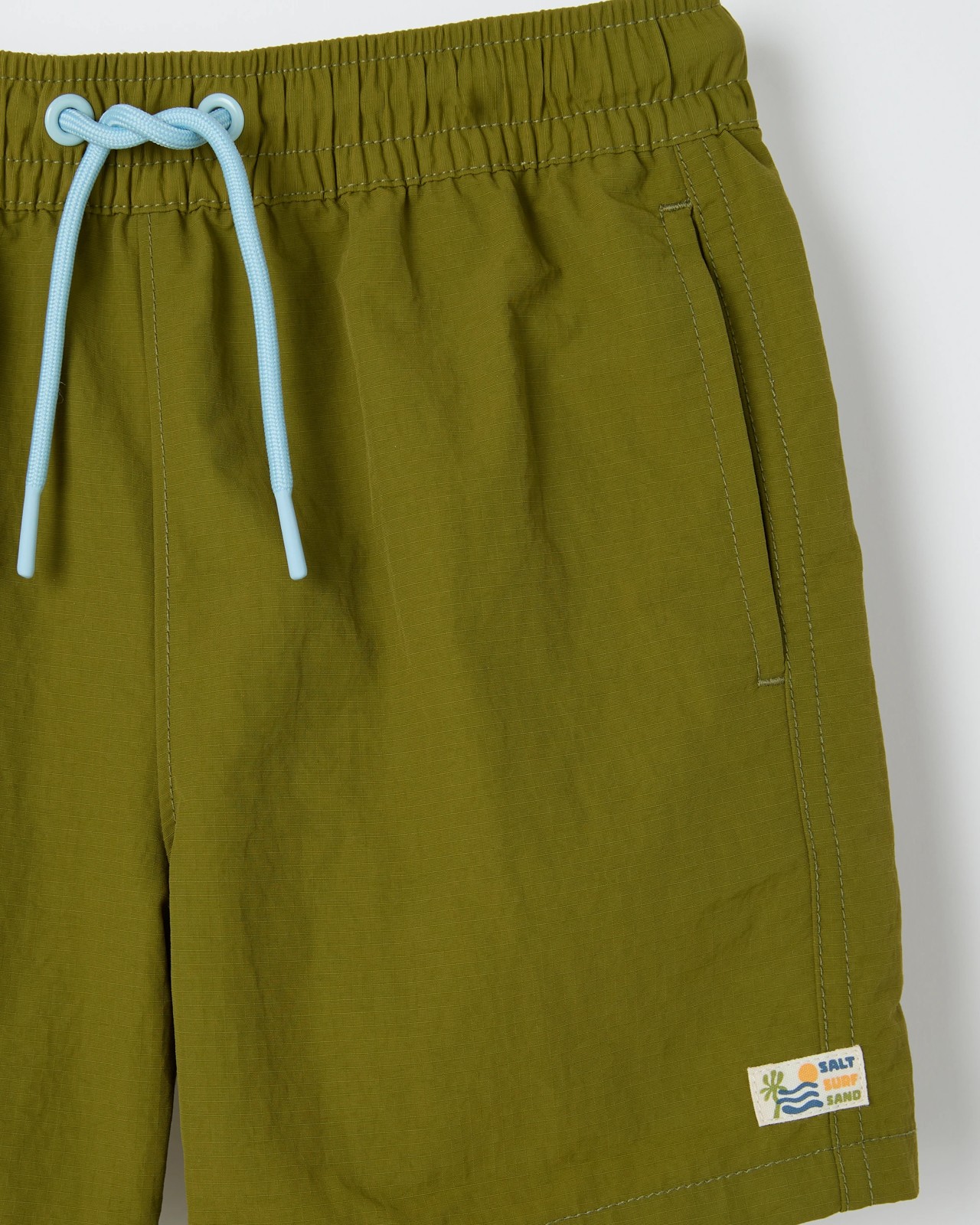 Panelled Volley Shorts - Green 2 of 2