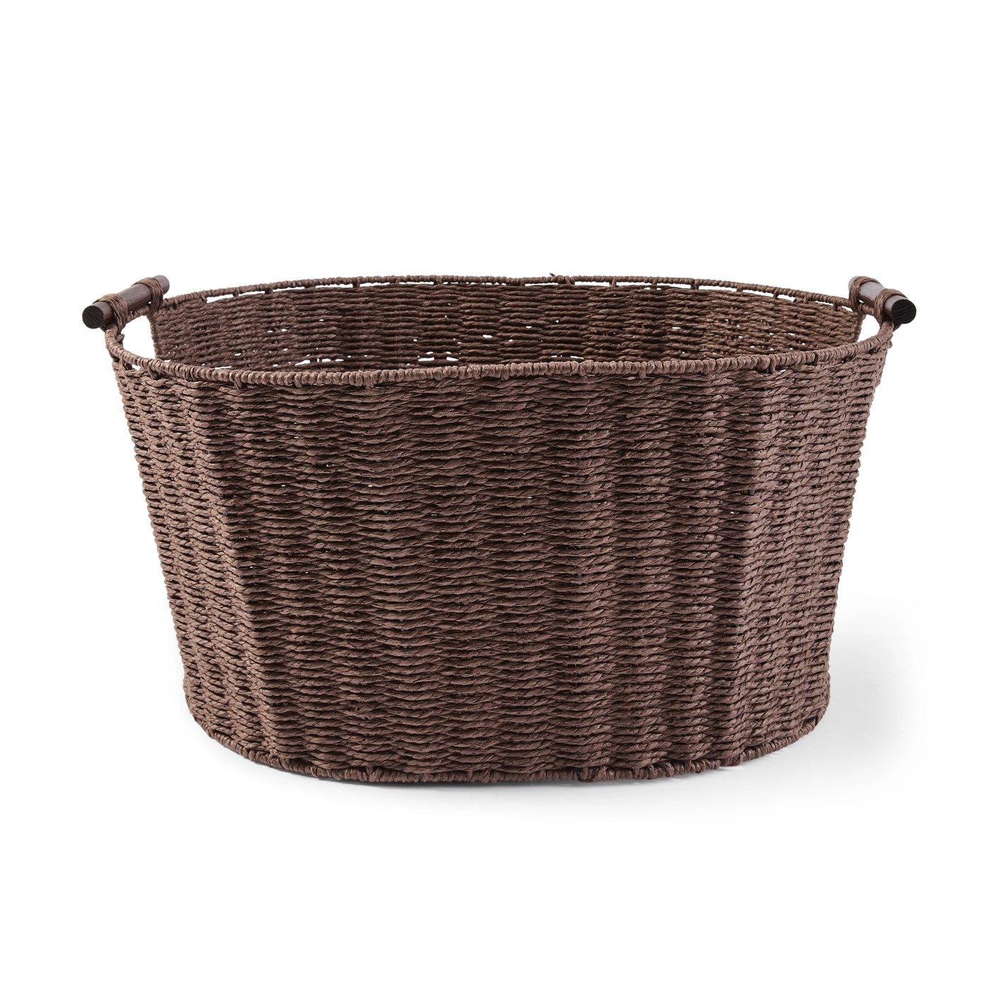 Anko Paper Rope Laundry Basket - Brown 2 of 4